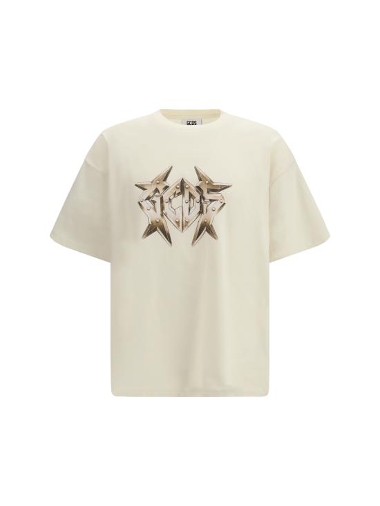 26SS 지씨디에스 반팔 티셔츠 C1MWQC061J079 320T CREAM