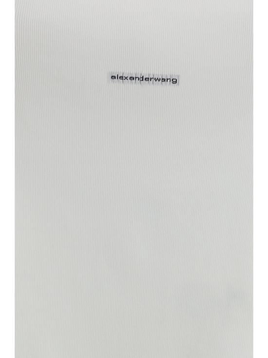 26SS 알렉산더 왕 반팔 티셔츠 1KC2261037 100 WHITE - ALEXANDER WANG