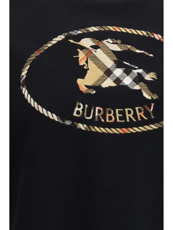26SS 버버리 반팔 티셔츠 8123436 A1189 BLACK - BURBERRY