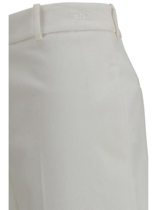 26SS 펜디 스트레이트 팬츠 FR6711AW7Q F0ZNM WHITE - FENDI