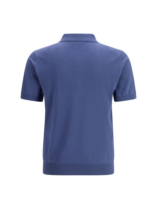 26SS 피아젠차 폴로 티셔츠 M1140001001 790 BLUE - PIACENZA 1733