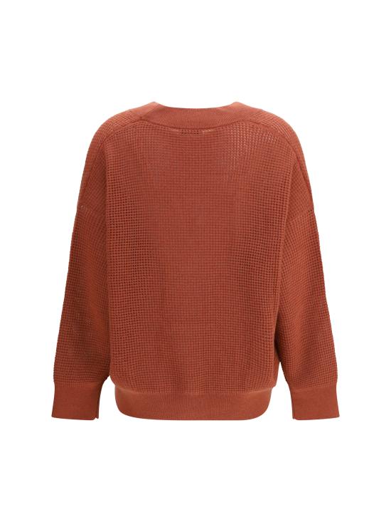 26SS 브루넬로 쿠치넬리 스웨터 M12205106 CPD81 ORANGE - BRUNELLO CUCINELLI