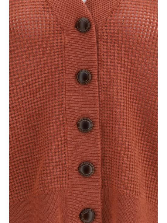 26SS 브루넬로 쿠치넬리 스웨터 M12205106 CPD81 ORANGE - BRUNELLO CUCINELLI