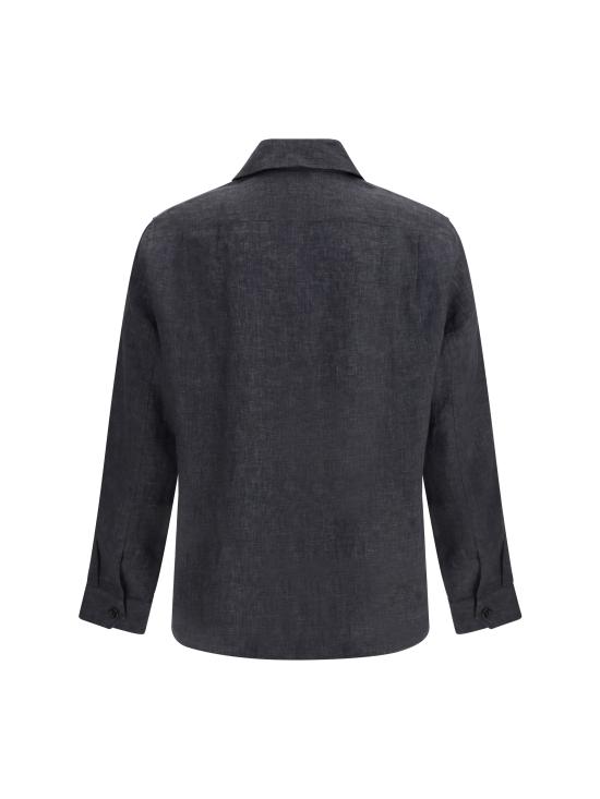 26SS 브루넬로 쿠치넬리 긴팔 셔츠 MF6300648 C046 GREY - BRUNELLO CUCINELLI