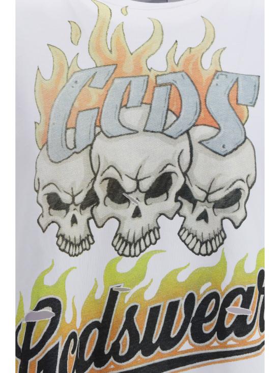 26SS 지씨디에스 반팔 티셔츠 C1MWQC060J079 316Y WHITE - GCDS