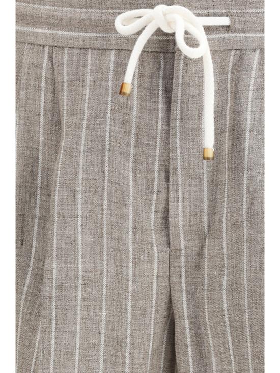 26SS 브루넬로 쿠치넬리 스트레이트 팬츠 MZ412E1710 C6184 BEIGE - BRUNELLO CUCINELLI