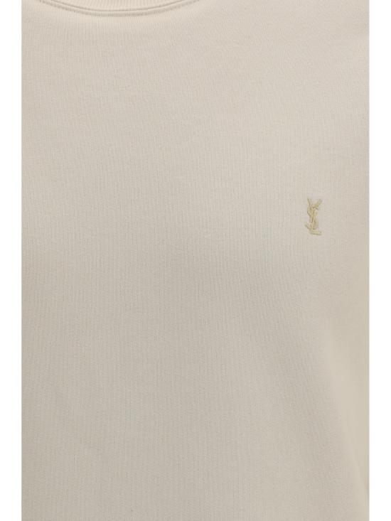 26SS 생로랑 후드 티셔츠 859817Y36SW 7425 BEIGE - SAINT LAURENT