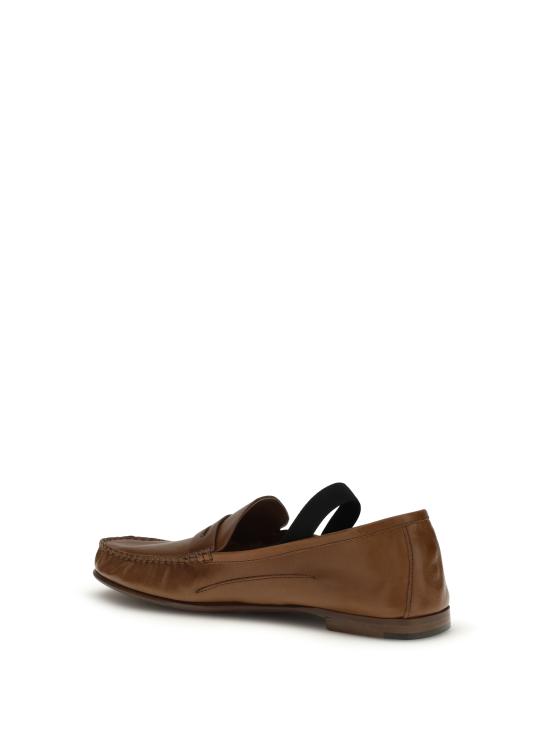 26SS 베르사체 로퍼 10234311A17346 1N87J BROWN - VERSACE