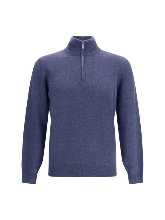 26SS 브루넬로 쿠치넬리 스웨터 M2200124 CZQ30 BLUE