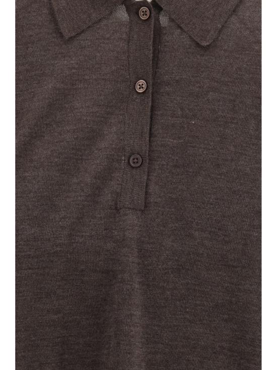 26SS 루루 드 세종 폴로 티셔츠 MIGO BROWNMELAN - LOULOU DE SAISON