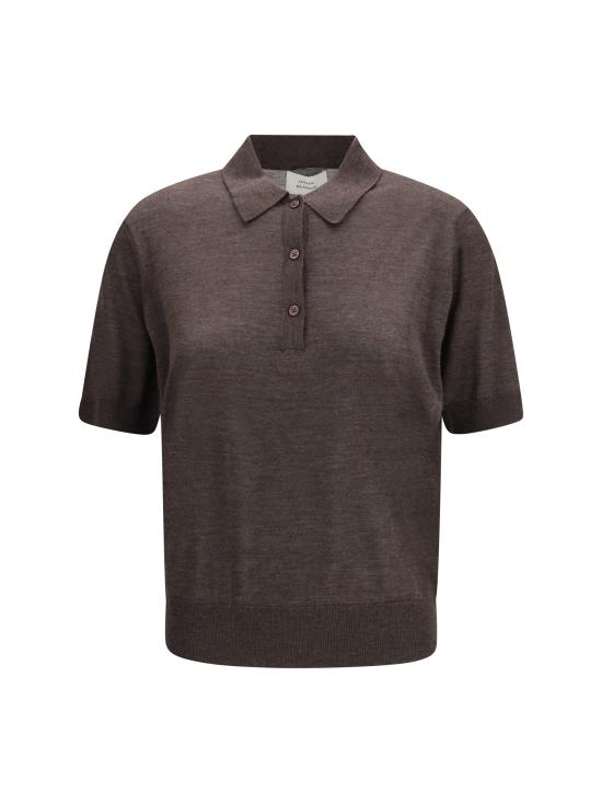 26SS 루루 드 세종 폴로 티셔츠 MIGO BROWNMELAN