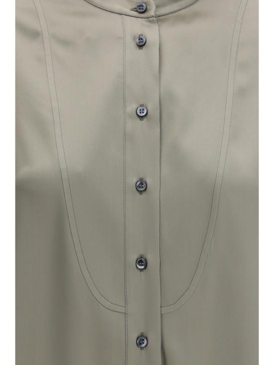 26SS 브루넬로 쿠치넬리 셔츠 M0C59MY906 C9125 GREEN - BRUNELLO CUCINELLI