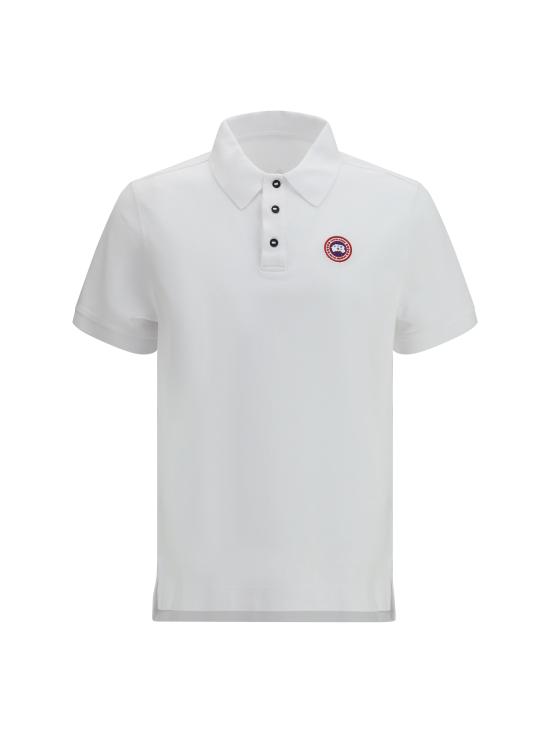26SS 캐나다구스 폴로 티셔츠 1600M 9025 WHITE