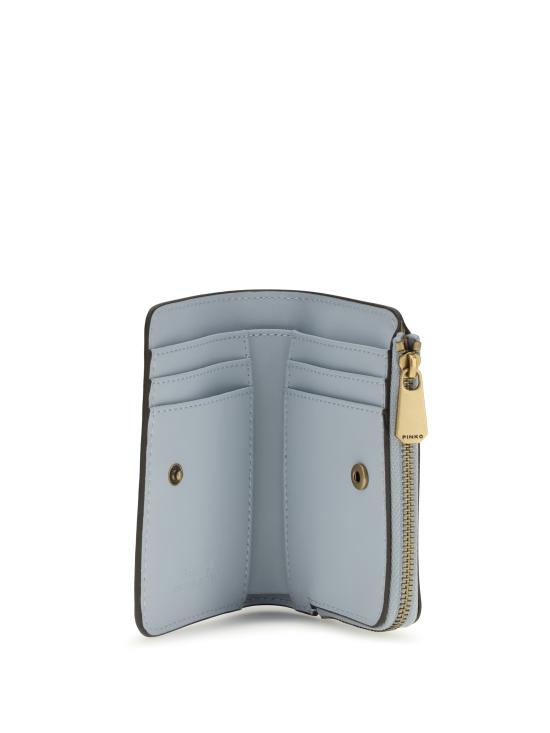 26SS 핑코 지갑 106206A0F1 E37Q LIGHT BLUE - PINKO