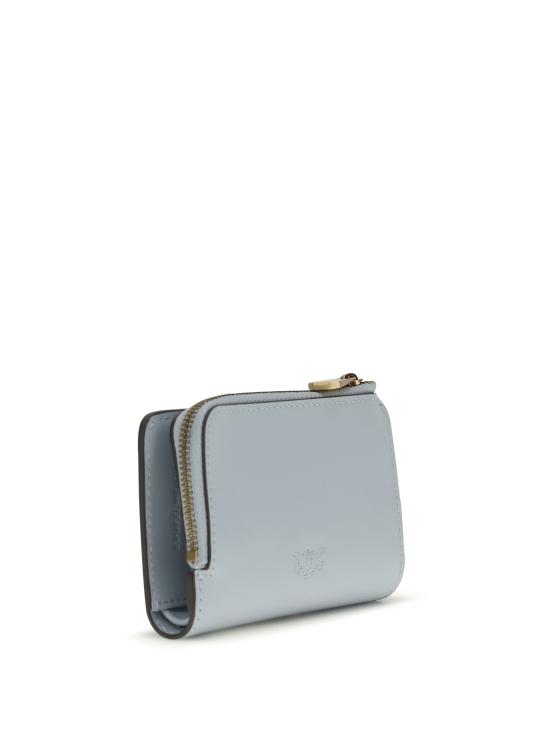 26SS 핑코 지갑 106206A0F1 E37Q LIGHT BLUE - PINKO