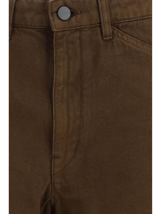 26SS 르메르 스트레이트 팬츠 PA1226LD1068 BR423 BROWN - LEMAIRE