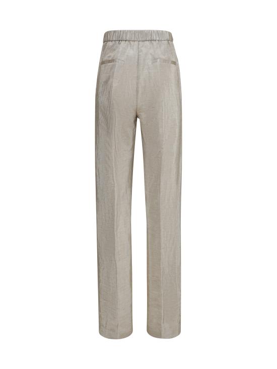 26SS 포르테포르테 스트레이트 팬츠 14805MYPANTS F49M7012 SILVER - FORTE FORTE
