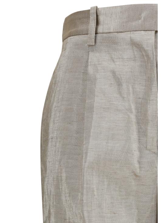 26SS 포르테포르테 스트레이트 팬츠 14805MYPANTS F49M7012 SILVER - FORTE FORTE
