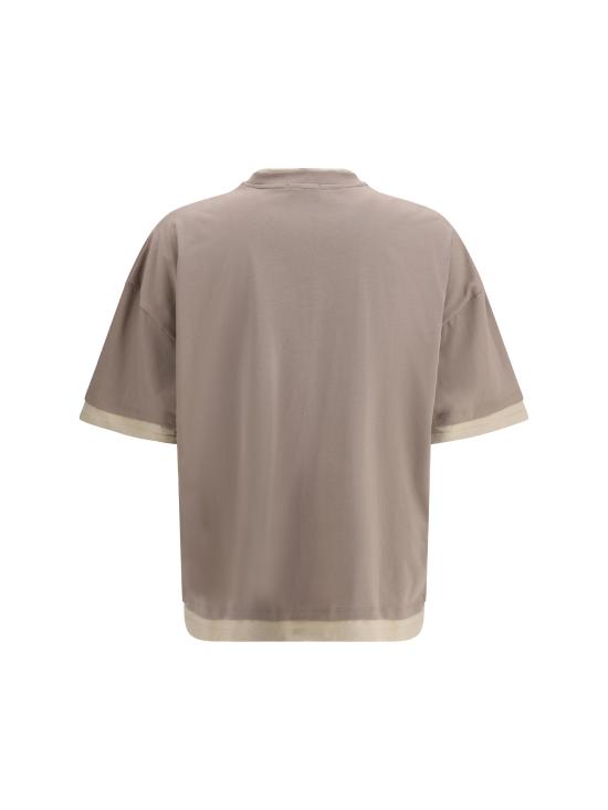 26SS 지씨디에스 반팔 티셔츠 C1MBQC076J080 320U BROWN - GCDS