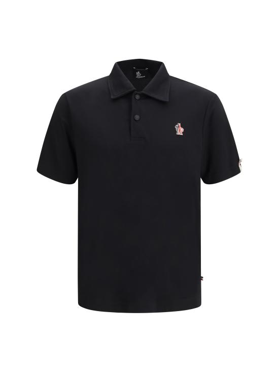 26SS 몽클레어 폴로 티셔츠 L10978A0000489AVZ 999 BLACK