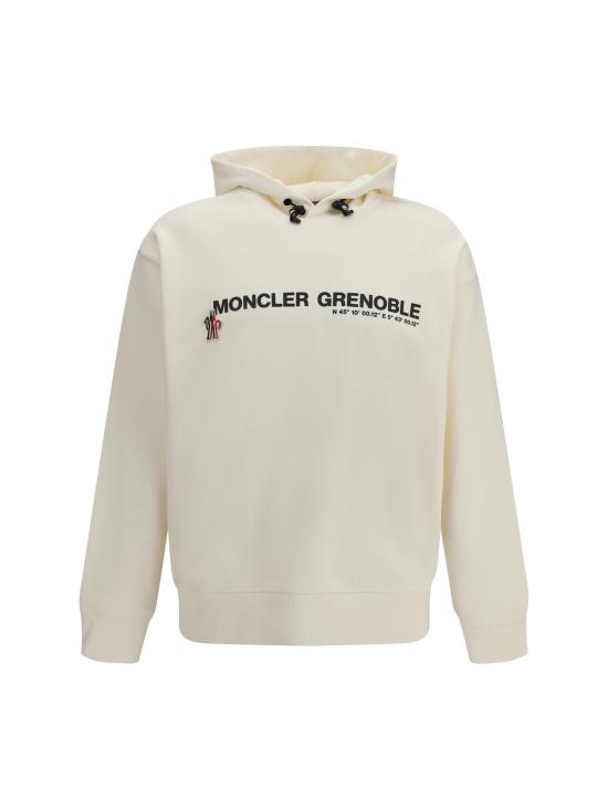 26SS 몽클레어 후드 티셔츠 L10978G000118098U 041 CREAM
