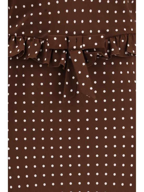 26SS 알레산드라리치 롱 원피스 FABX4356F4686 1659 BROWN - ALESSANDRA RICH