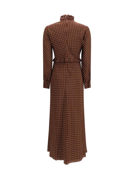 26SS 알레산드라리치 롱 원피스 FABX4356F4686 1659 BROWN - ALESSANDRA RICH