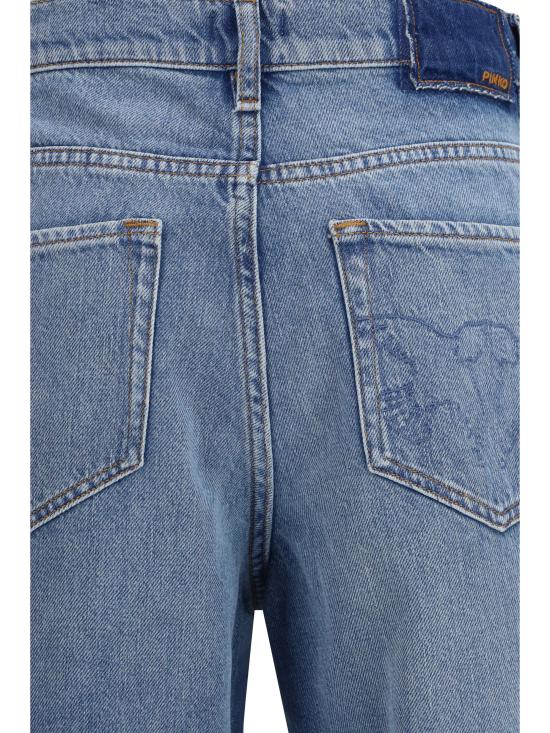 26SS 핑코 데님 팬츠 103857A341 PJF BLUE - PINKO