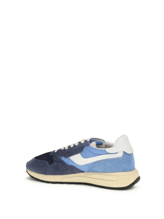 26SS 오트리 릴윈드 로우 나일론 스웨이드 스니커즈 WWLM3T03 DBLUEBLUET - AUTRY