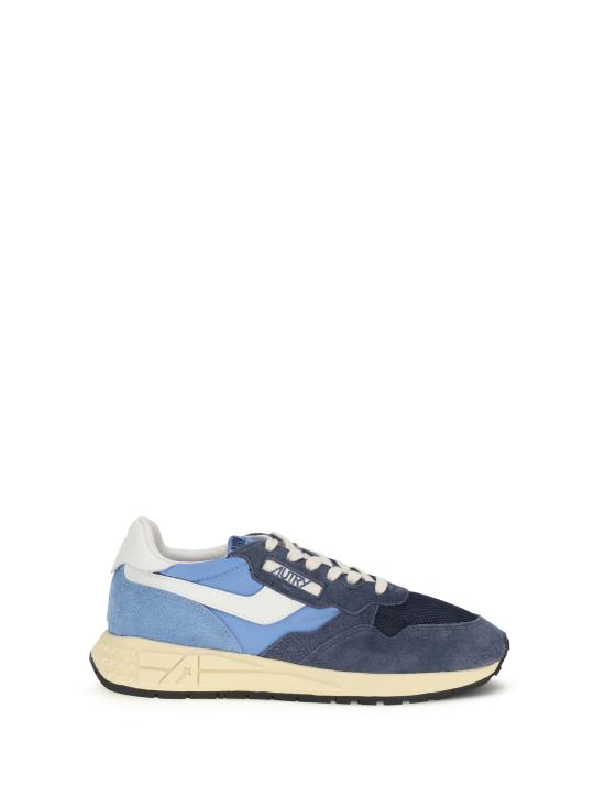 26SS 오트리 릴윈드 로우 나일론 스웨이드 스니커즈 WWLM3T03 DBLUEBLUET