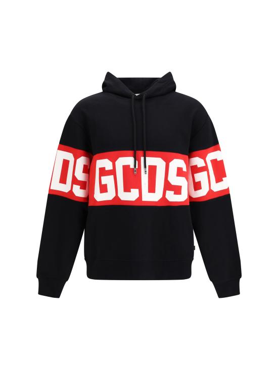 26SS 지씨디에스 후드 티셔츠 Z0MLQE138F004 999R BLACK