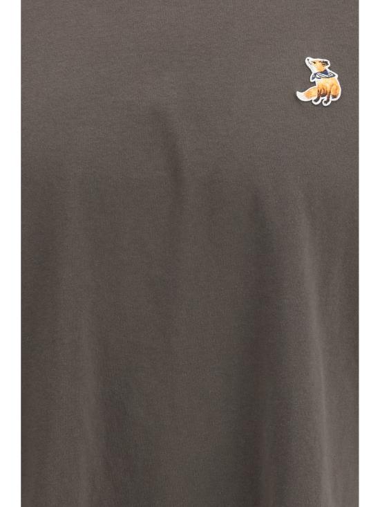 26SS 메종키츠네 반팔 티셔츠 QM00102KJ7026 0453 BROWN - MAISON KITSUNE