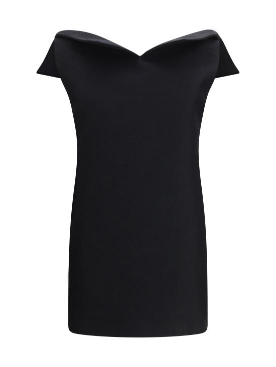 26SS 발렌시아가 숏 원피스 872522TUQ03 1000 BLACK