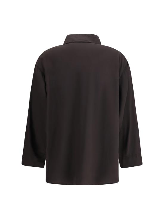 26SS 엘라 셔츠 KSH231CREPE 91 BROWN - ELLA