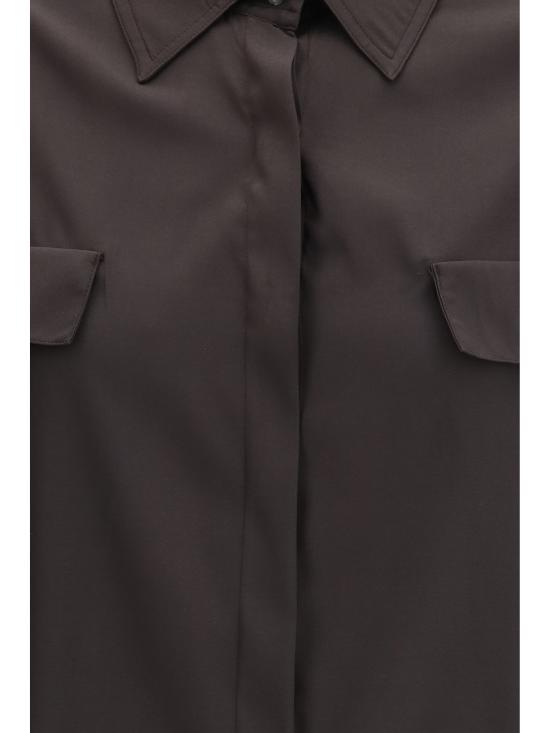 26SS 엘라 셔츠 KSH231CREPE 91 BROWN - ELLA