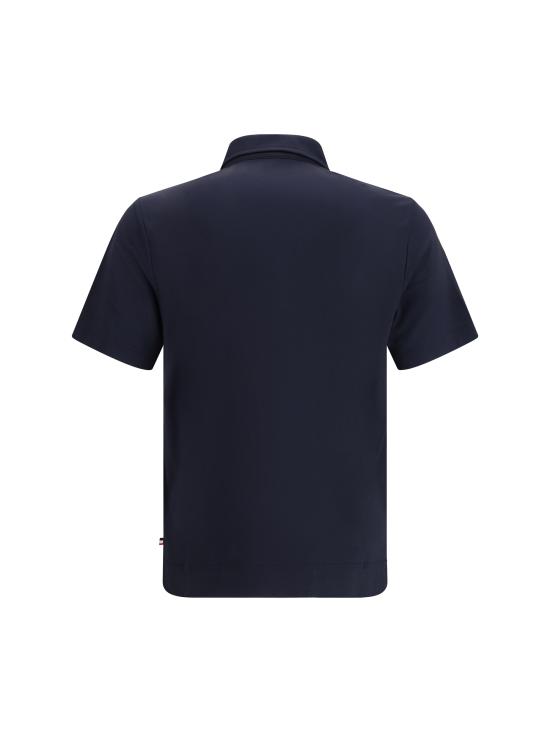 26SS 몽클레어 폴로 티셔츠 L10978A0000489AVZ 742 BLUE - MONCLER