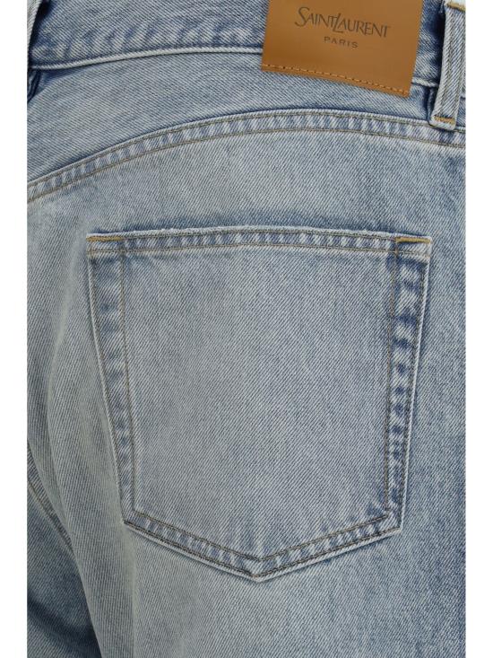 26SS 생로랑 루즈핏 진 795478Y35AQ 5107 LIGHT BLUE - SAINT LAURENT