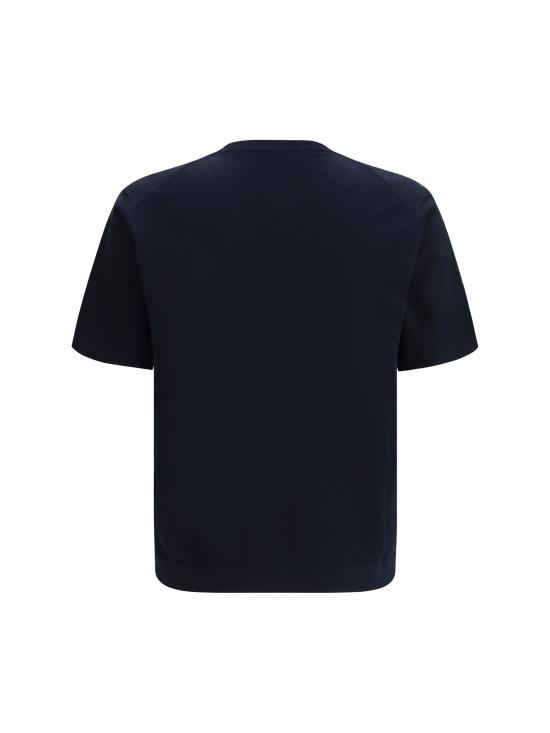 26SS 피아젠차 반팔 티셔츠 M1790001001 880 BLUE - PIACENZA 1733