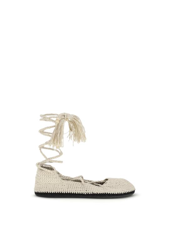 26SS 알라누이 플랫 슈즈 LWIR002R26KNI001 0F10 BLACK