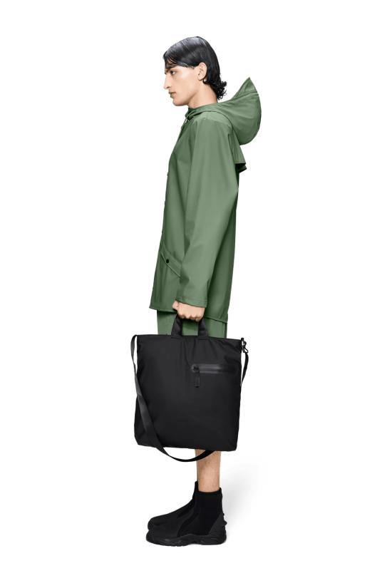 26SS 레인스 토트백 16350 01 BLACK - RAINS