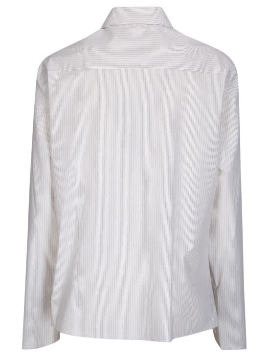 26SS MM6 메종마르지엘라 셔츠 S52DT0062M35730 001F Off White Grey - MM6 MAISON MARGIELA