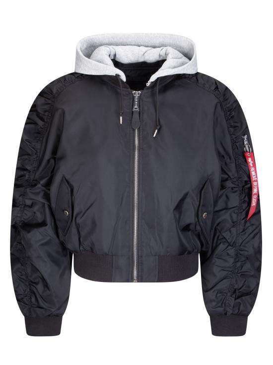 26SS 알파 봄버 자켓 SS266000 03 BLACK