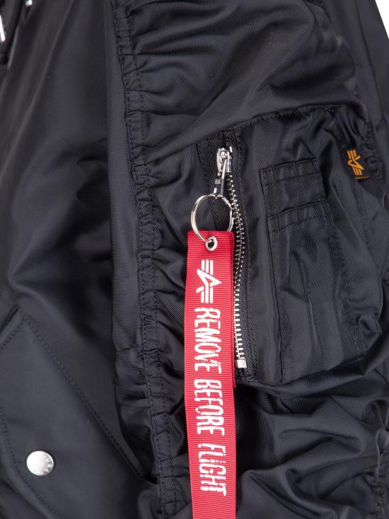 26SS 알파 봄버 자켓 SS266000 03 BLACK - ALPHA