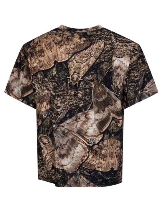 26SS 로아 반팔 티셔츠 YBMW080JY08 BRW0001 BROWN - ROA