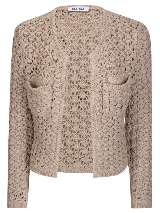 26SS ELY ELY 가디건 264SCARIN 840 HAZELNUT