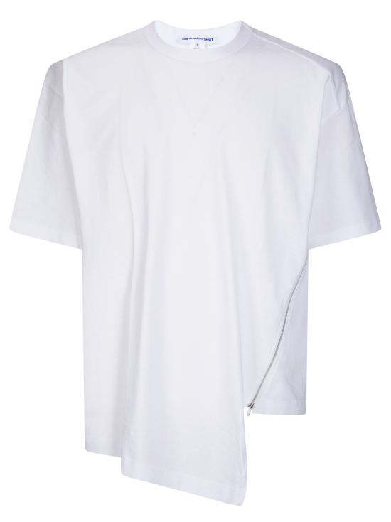 26SS 꼼데가르송 반팔 티셔츠 FQT009S26 3 WHITE