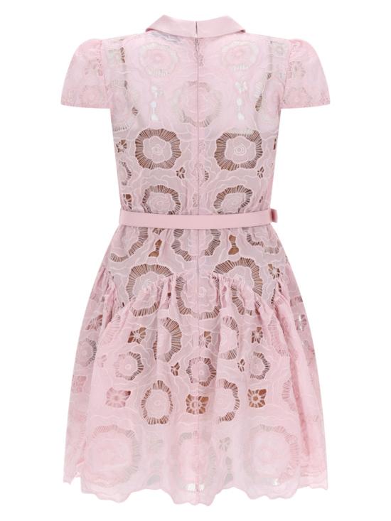 26SS 셀프 포트레이트 미디 원피스 RS26 167S P PINK - SELF PORTRAIT