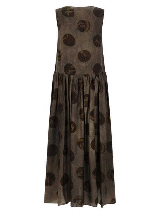 26SS 우마 왕 미디 원피스 UP5006 UW086 BROWN - UMA WANG