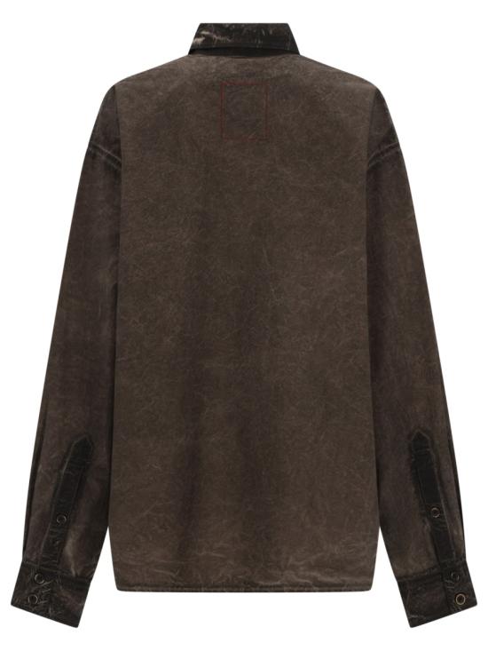 26SS 우마 왕 긴팔 셔츠 UM1517 UW860 BROWN - UMA WANG