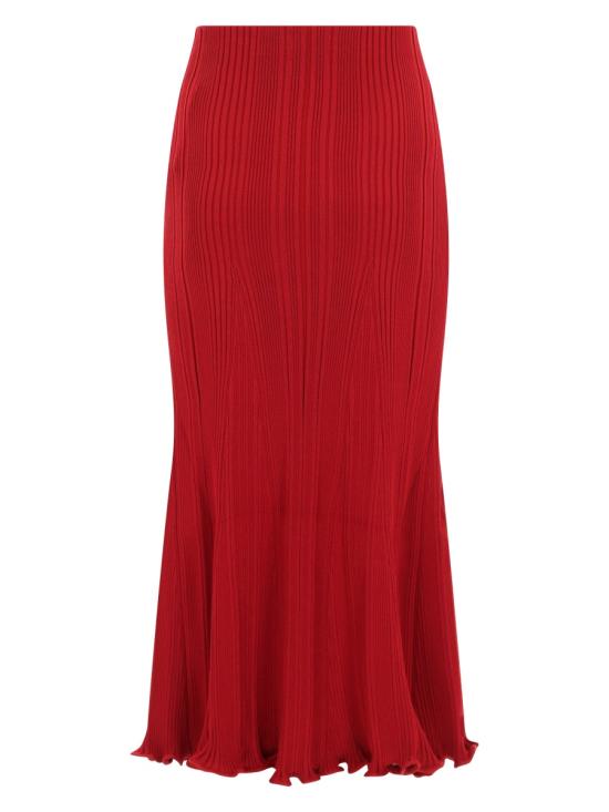 26SS 셀프 포트레이트 롱 스커트 RS26 555MSK R RED - SELF PORTRAIT